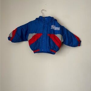 Vintage NFL Touchdown Club Mighty-Mac sports New England Patriots puffer jacket